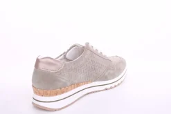 ACO CLAIRE 18 Damen Sneaker Nubukleder Wechselfußbett grün S13  1207/9976