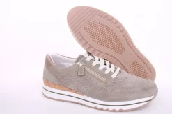 ACO CLAIRE 18 Damen Sneaker Nubukleder Wechselfußbett grün S13  1207/9976