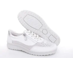 ACO DAHLI 09 Damen Sneaker Leder Wechselfußbett weiß S13  1160/10189