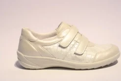 ACO Halbschuh Klettverschluss NANI weiß 204/8489
