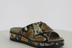 Aco Pantolette Keilabsatz Animalprint 946/8894