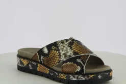 Aco Pantolette Keilabsatz Animalprint 946/8894