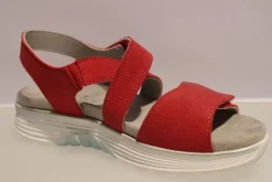 Aco Sandale Sunny 12 Klettverschluß Leder rot 950/8972