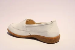 ACO Slipper Cindy leder weiß 341/9501