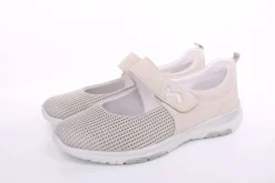 ACO Slipper Riemchneballerina SONIA braun 857/9179