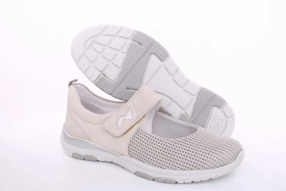 ACO Slipper Riemchneballerina SONIA braun 857/9179