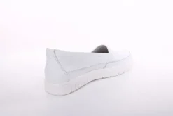 ACO TILDA 06 Damen Slipper Leder weiß, grau S13 1295/10916