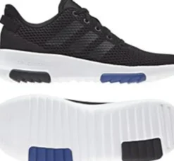 adidas DB1300 CF RACER T K Kinder Sportschuh schwarz