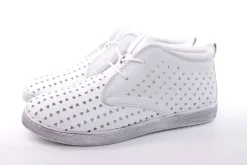 Andrea Conti Sneaker High Leder durchbrochen weiß S12 0349655001