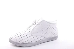 Andrea Conti Sneaker High Leder durchbrochen weiß S12 0349655001