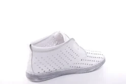 Andrea Conti Sneaker High Leder durchbrochen weiß S12 0349655001