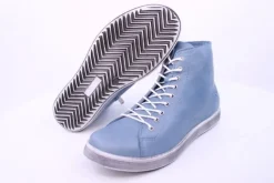 Andrea Conti Sneaker Leder High Reißverschluss 341500
