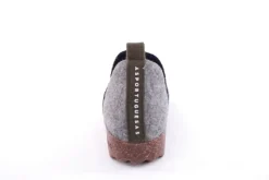 ASPORTUGUESAS City Round Toe Schuh Damen Wolle Kork- Sohle vegan grau S22 P018086011