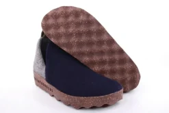 ASPORTUGUESAS City Round Toe Schuh Damen Wolle Kork- Sohle vegan grau S22 P018086011