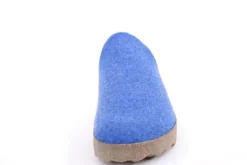 ASPORTUGUESAS Damen Pantolette Wolle Kork vegan Nachhaltig blau S22 P018023052