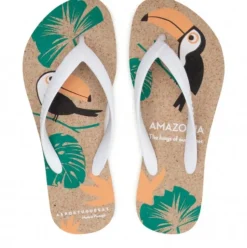 ASPORTUGUESAS Zehentrenner Flipflop Kork nachhaltig kautschuk P018116000