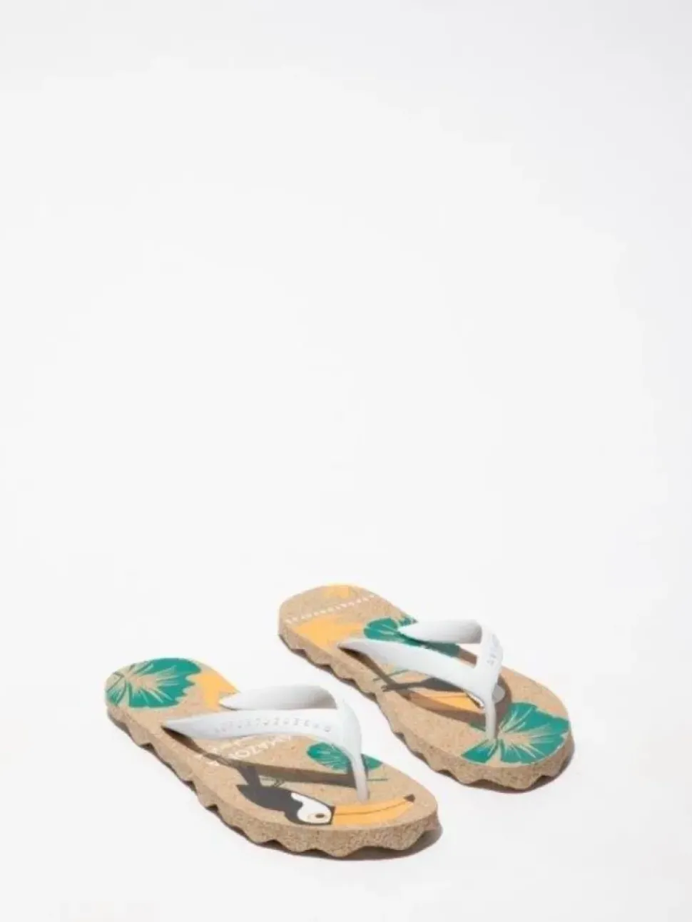 ASPORTUGUESAS Zehentrenner Flipflop Kork nachhaltig kautschuk P018116000