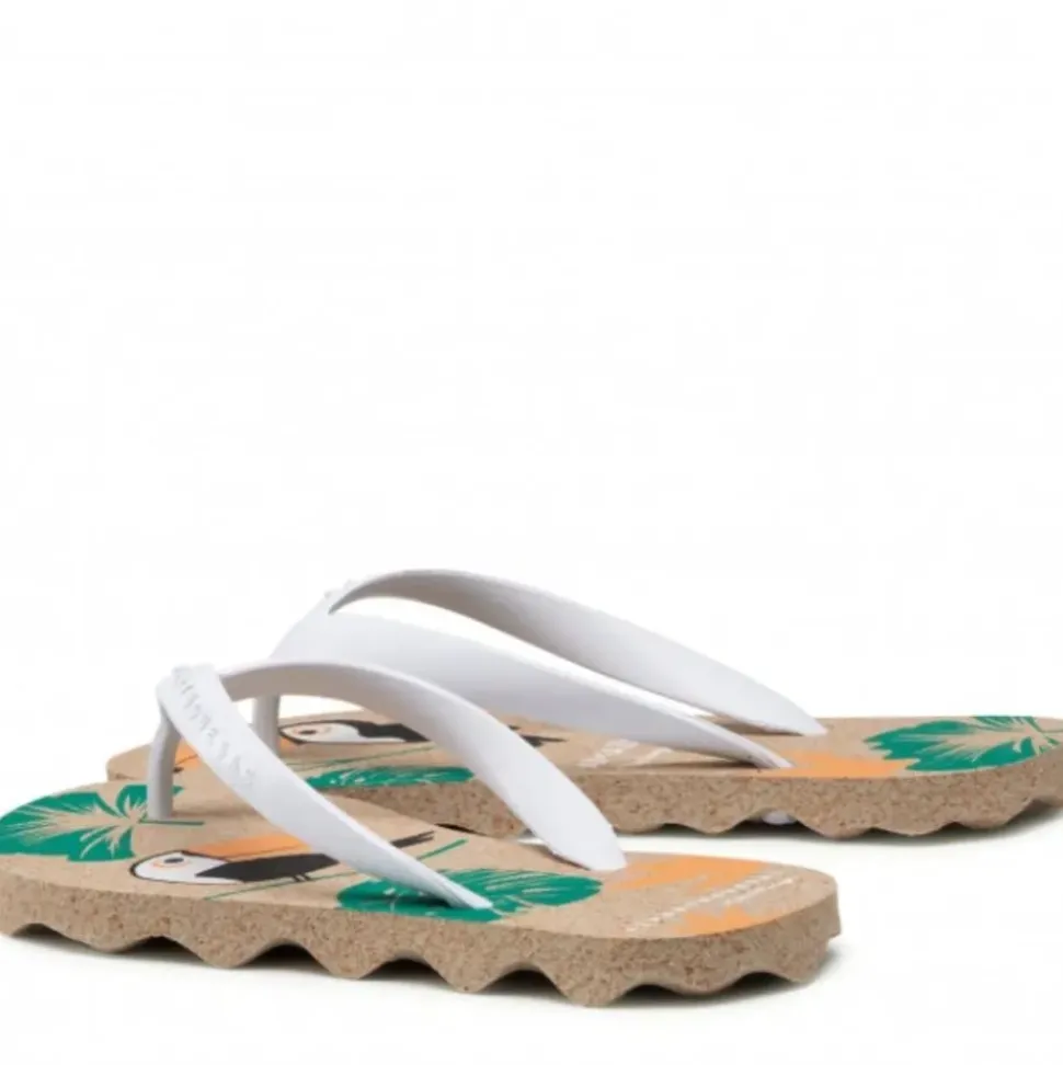 ASPORTUGUESAS Zehentrenner Flipflop Kork nachhaltig kautschuk P018116000