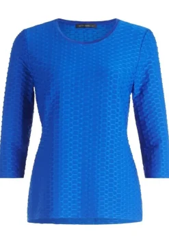Betty Barclay Basic 3/4 Arm Shirt BLAU / SCHWARZ / WEIß 21582794