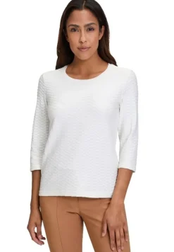 Betty Barclay Basic 3/4 Arm Shirt BLAU / SCHWARZ / WEIß 21582794