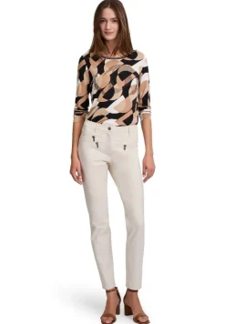 Betty Barclay Basic Shirt BEIGE/SCHWARZ PATTERN 23521059