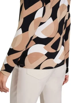 Betty Barclay Basic Shirt BEIGE/SCHWARZ PATTERN 23521059