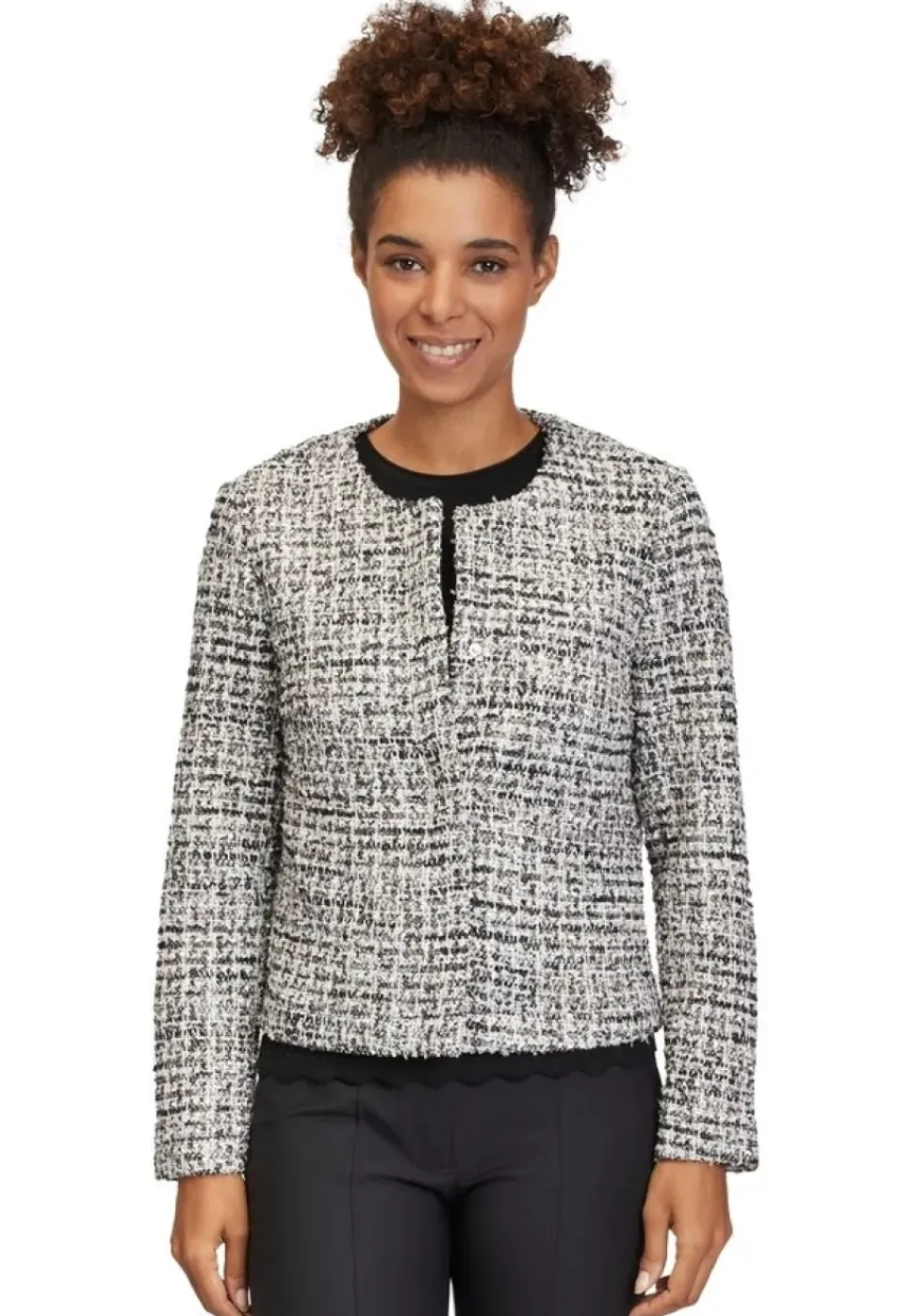 Betty Barclay Blazer- Jacke Druckknöpfe schwarz S23 42862228
