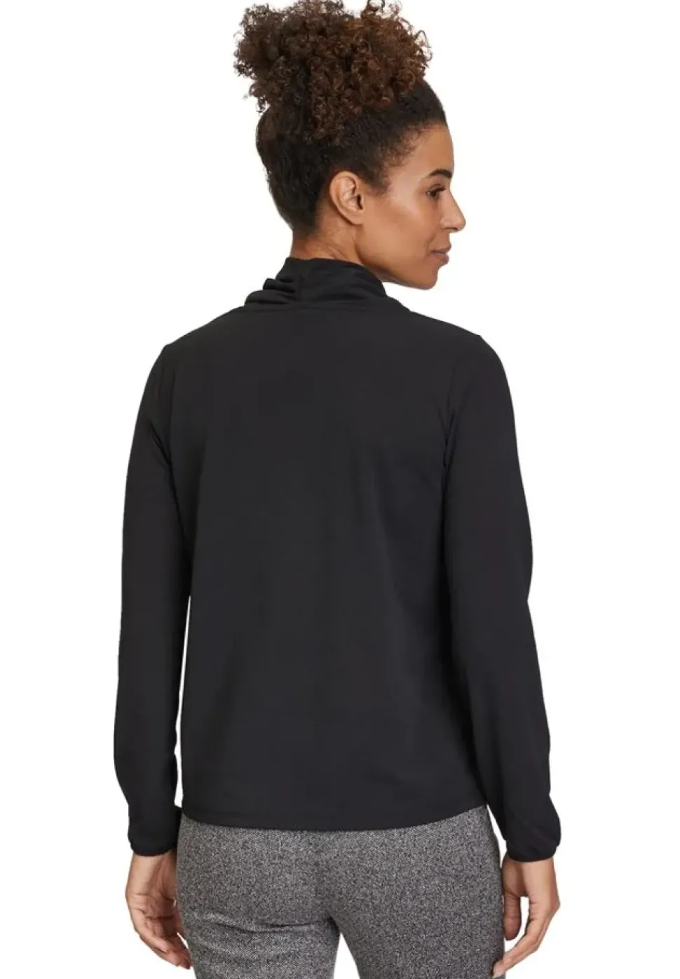 Betty Barclay Blusenshirt Wasserfallausschnitt schwarz S23 29122174