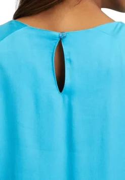 Betty Barclay Blusentop Rundhals blau S14 86612409