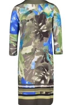 Betty Barclay Businesskleid 3/4 Arm khaki blau S12 11342996