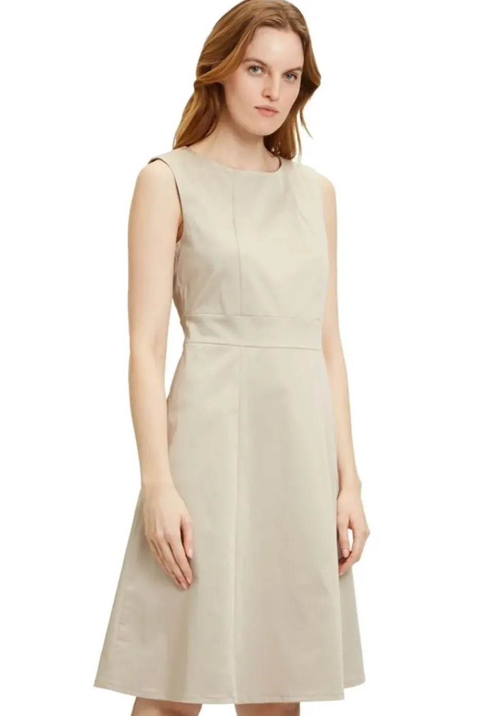Betty Barclay Etuikleid taupe knieumspielend S14 15222423