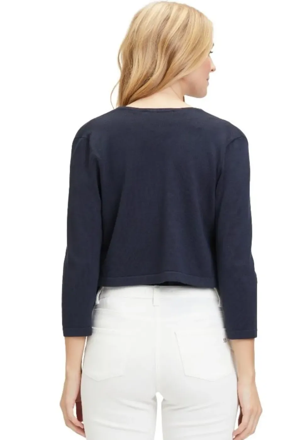 Betty Barclay Feinstrick- Bolero 3/4 Arm Verschlusslos rose, blau S14 50781036