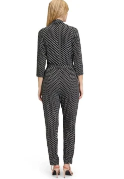 Betty Barclay gemusterter Jumpsuit SCHWARZ/BEIGE 68202742