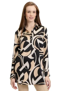 Betty Barclay Hemdbluse SCHWARZ/BEIGE PATTERN 88091054