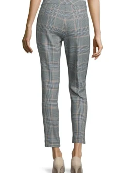 Betty Barclay Hose Regular Fit kariert blau beige 60791052