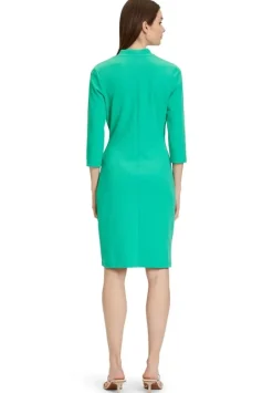 Betty Barclay Jerseykleid mit Raffung gruen S14 15382437