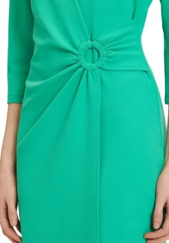 Betty Barclay Jerseykleid mit Raffung gruen S14 15382437