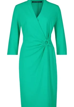 Betty Barclay Jerseykleid mit Raffung gruen S14 15382437