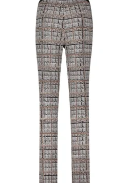 Betty Barclay Karo-Hose 7/8 Länge grau/beige 60492878