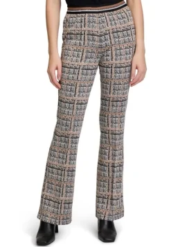 Betty Barclay Karo-Hose 7/8 Länge grau/beige 60492878