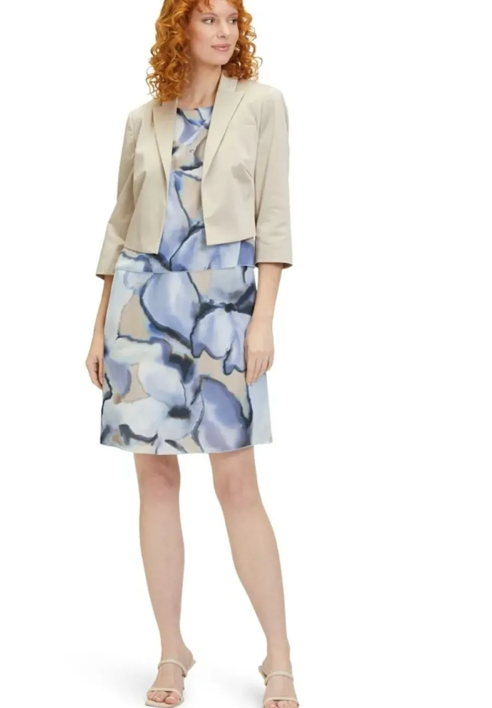 Betty Barclay Kurzblazer 3/4 Arm taupe S14 43502423
