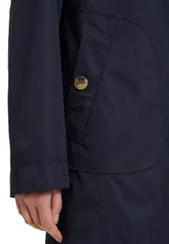 Betty Barclay Kurzmantel Reverskragen aufgesetzte Taschen beige, blau S14 76152036