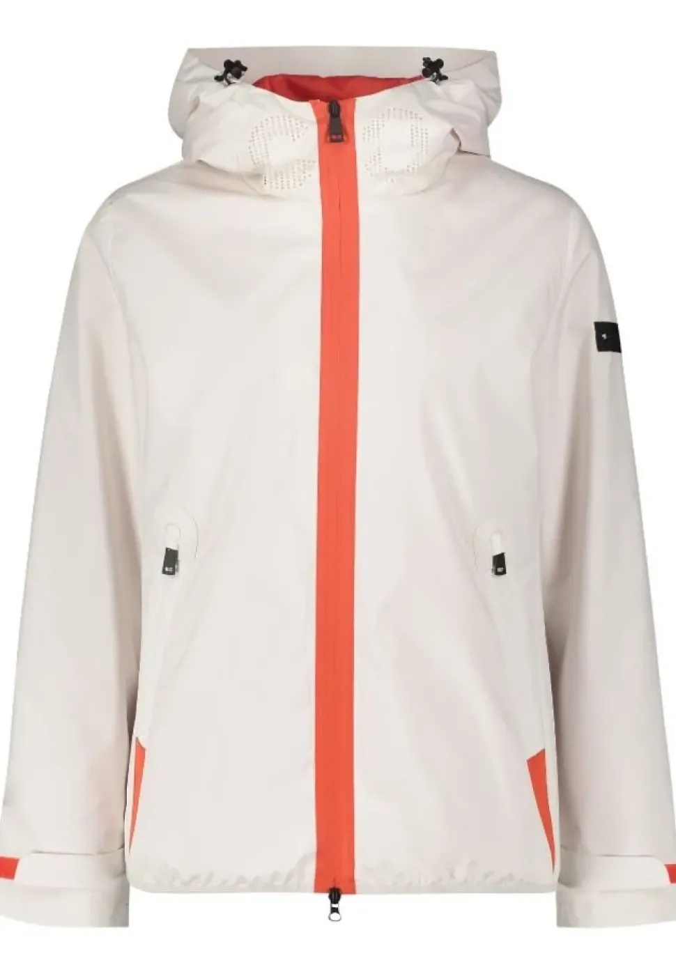 Betty Barclay Outdoor- Jacke Kapuze Zweiwege Reißverschluss weiß S14 76331520