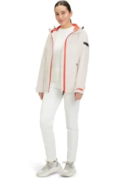 Betty Barclay Outdoor- Jacke Kapuze Zweiwege Reißverschluss weiß S14 76331520