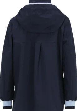 Betty Barclay Outdoorjacke Kapuze Stehkragen Zweiwege Reißverschluss blau S14 76421518