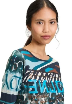 Betty Barclay Ringelshirt 3/4 Armlänge DUNKELBLAU GEMUSTERT 21862819