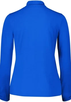Betty Barclay Rollkragenshirt Raffung blau S23  28902063