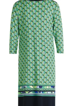 Betty Barclay Shirtkleid 3/4 Arm U- Boot Ausschnitt grün S14 15342531