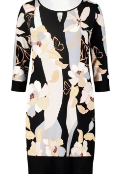 Betty Barclay Shirtkleid Floraler- Print  3/4 Arm schwarz S23 14122165