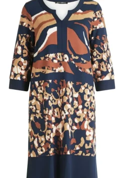 Betty Barclay Shirtkleid Print 3/4 Arm  blau S23 14192166